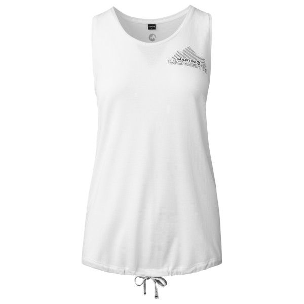 Martini - Women's Via Sleeveless Shirt - Tank Top Gr S weiß von Martini