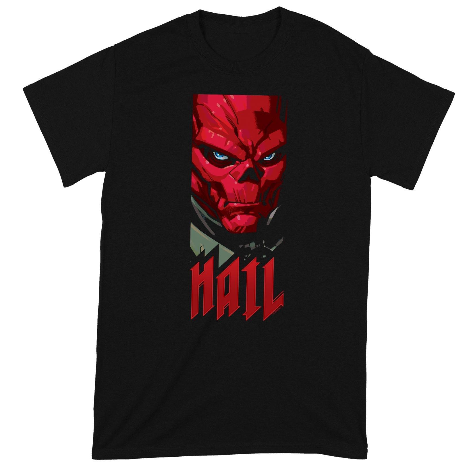 Hail Tshirt Herren Schwarz L von Marvel Avengers