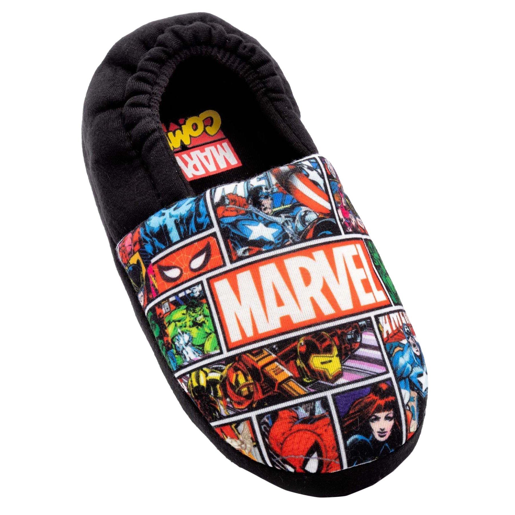 Hausschuhe Unisex Schwarz 34 von Marvel Avengers