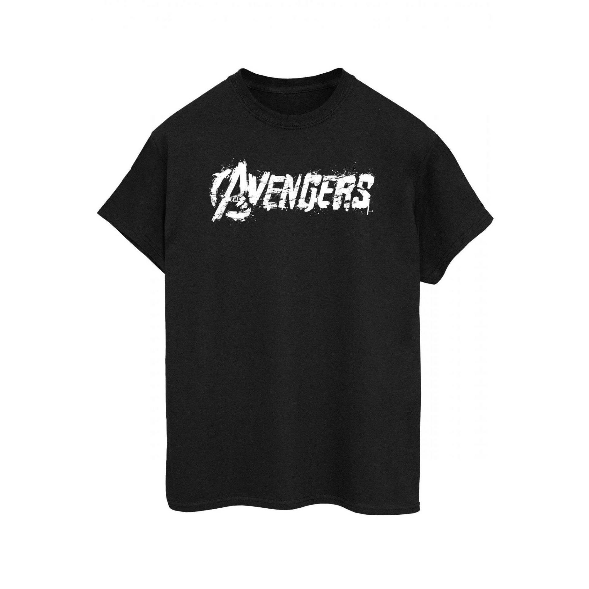 Tshirt Damen Schwarz 3XL von Marvel Avengers