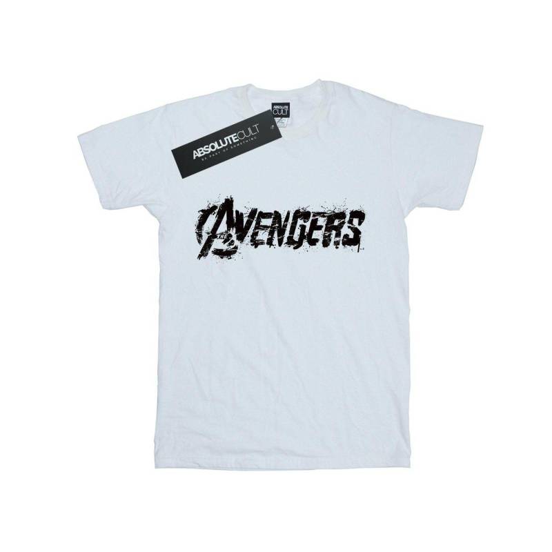 Tshirt Damen Weiss 3XL von Marvel Avengers