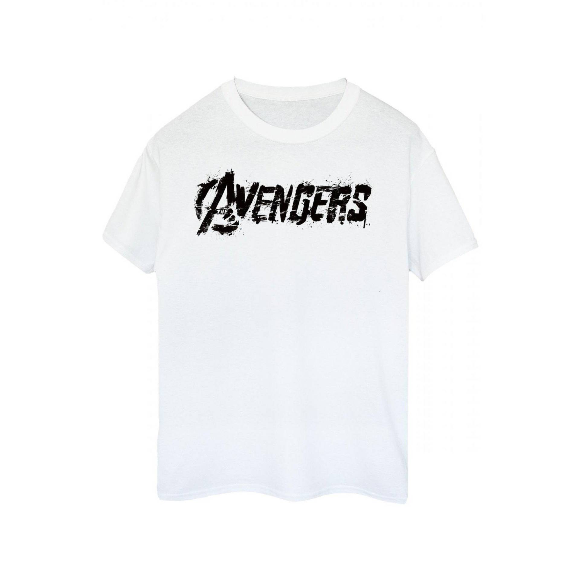 Tshirt Herren Weiss 3XL von Marvel Avengers