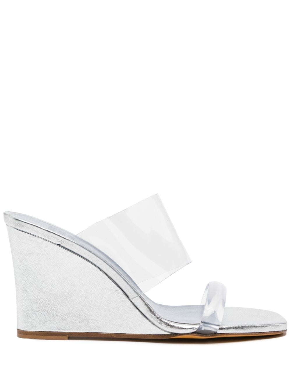 Maryam Nassir Zadeh Olympia 80mm wedge sandals - Silver von Maryam Nassir Zadeh