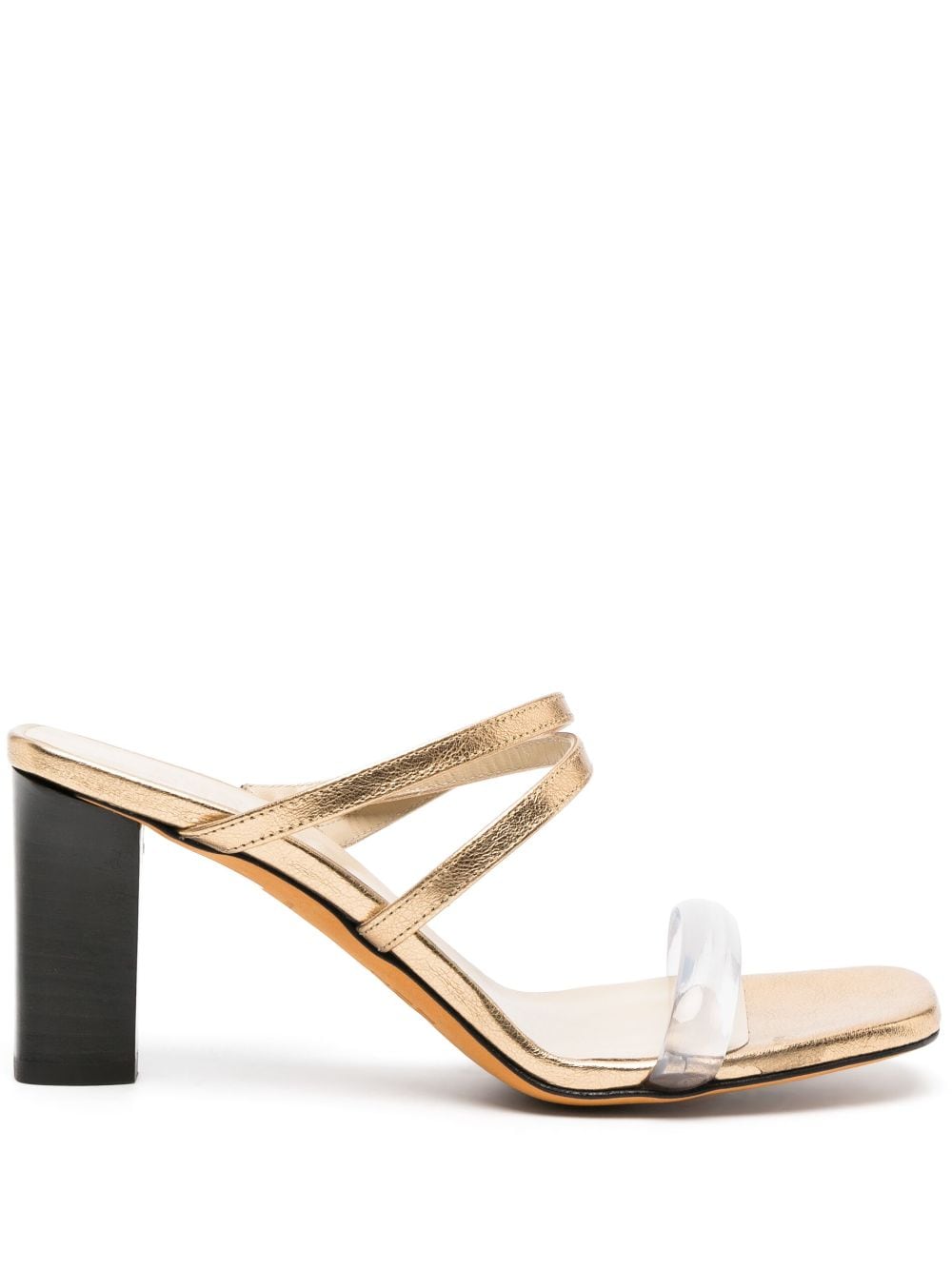 Maryam Nassir Zadeh Samantha 80 mm leather sandals - Gold von Maryam Nassir Zadeh