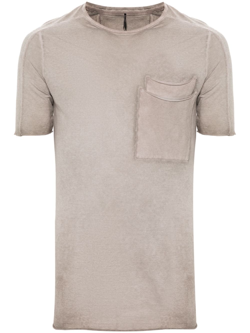 Masnada distressed cotton T-shirt - Grey von Masnada