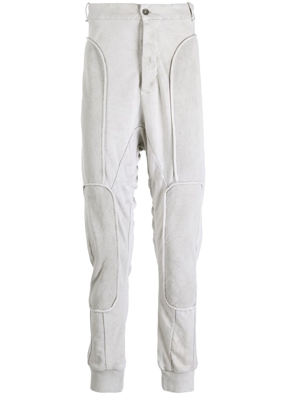 Masnada panelled drop-crotch cotton trousers - Grey von Masnada