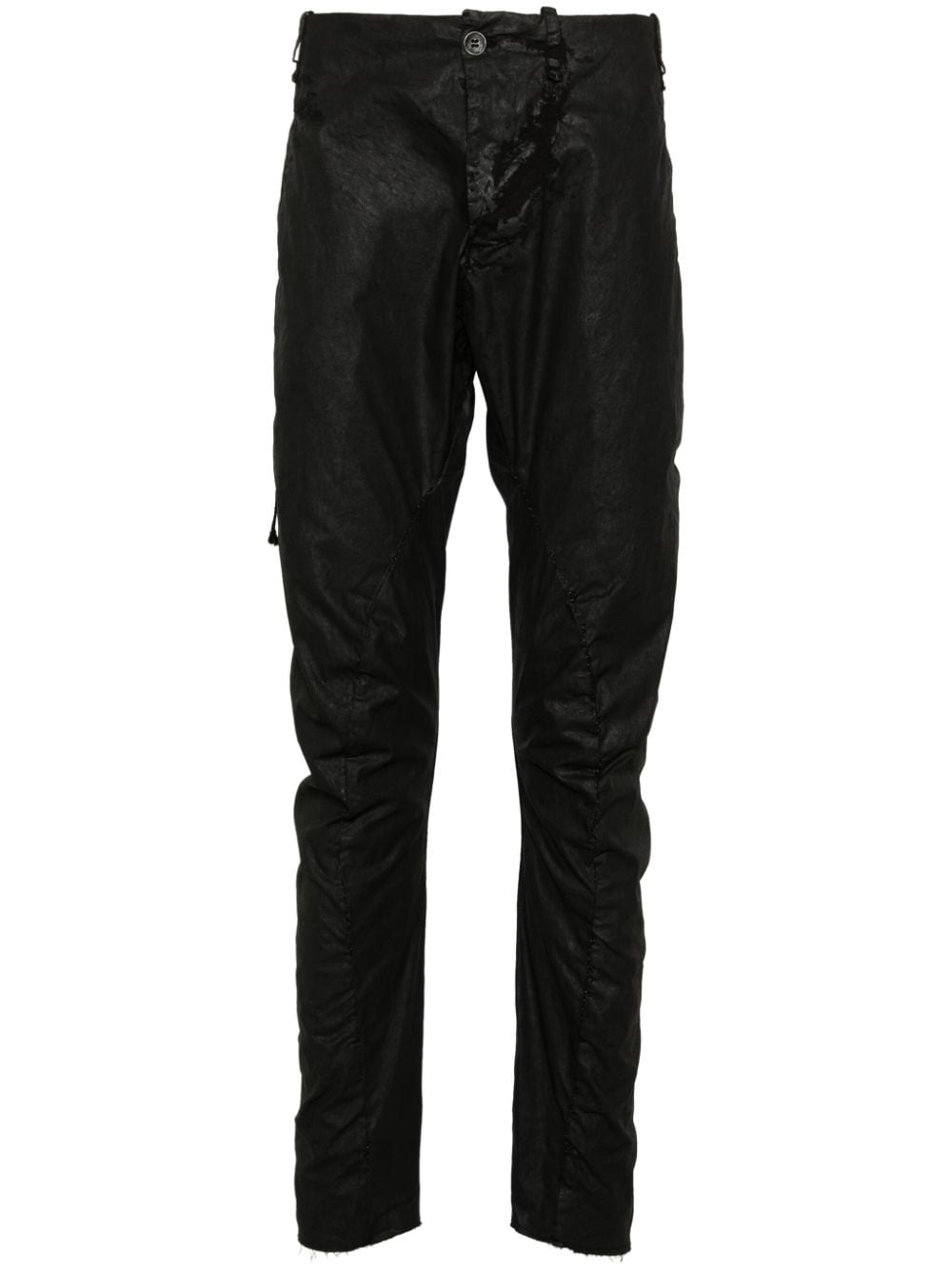 Masnada slim-cut cargo trousers - Black von Masnada