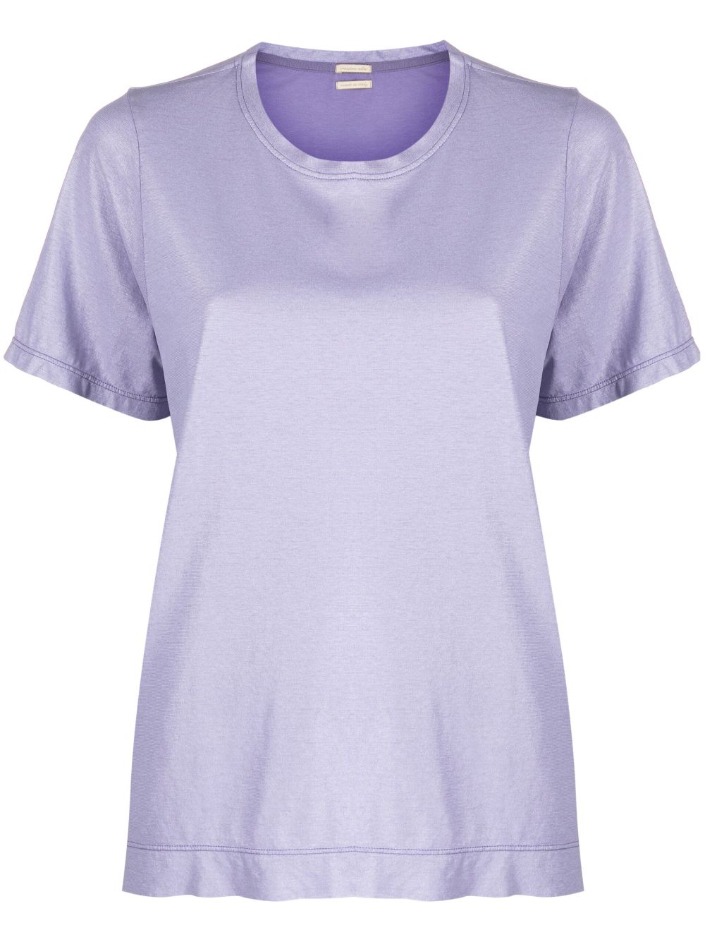 Massimo Alba Hydra cotton T-shirt - Purple von Massimo Alba