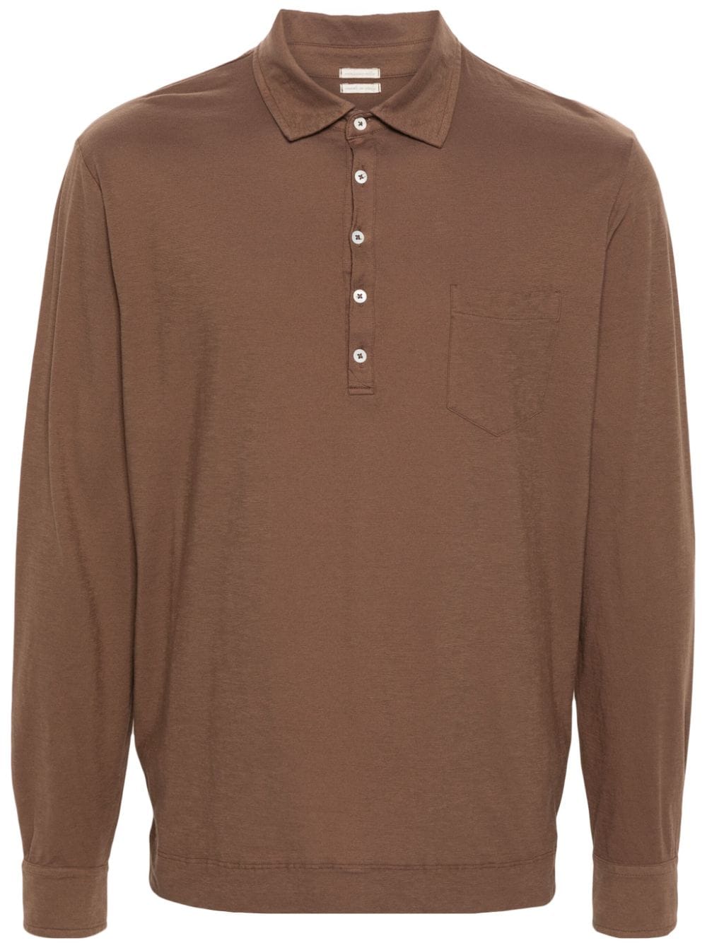 Massimo Alba Ischia 2 cotton polo shirt - Brown von Massimo Alba