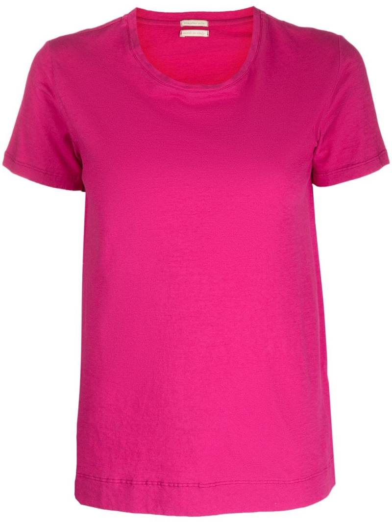Massimo Alba cotton short sleeved T-shirt - Pink von Massimo Alba