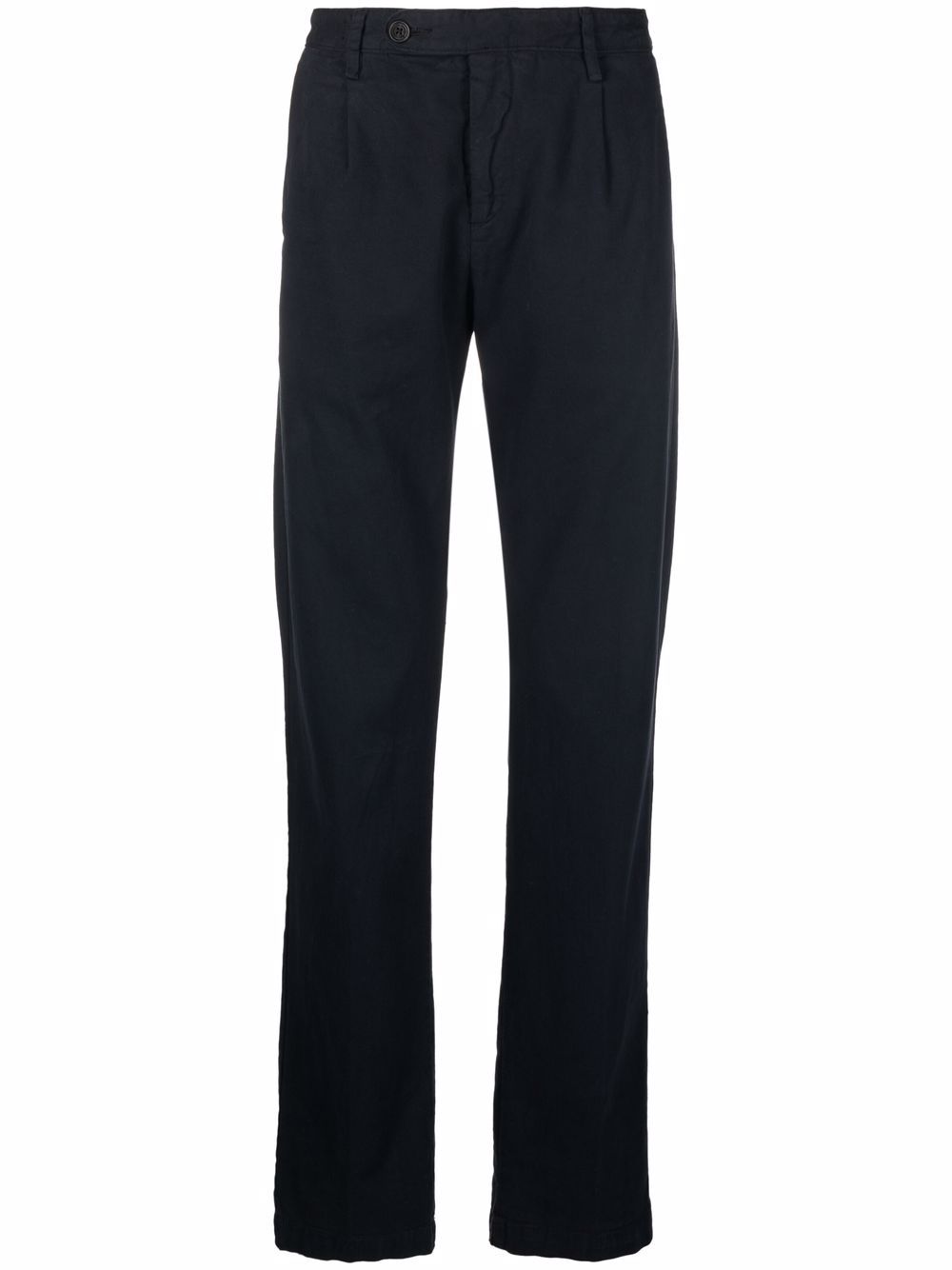 Massimo Alba mid-rise straight-leg trousers - Blue von Massimo Alba