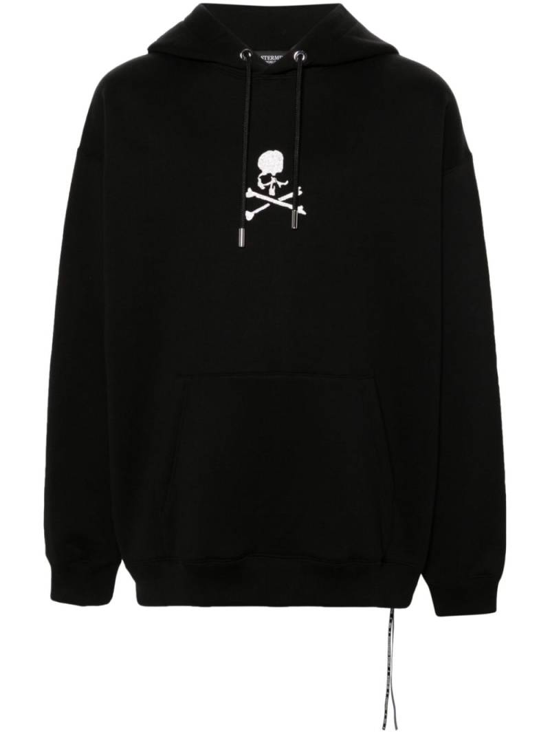 Mastermind Japan Loopweel cotton hoodie - Black von Mastermind Japan