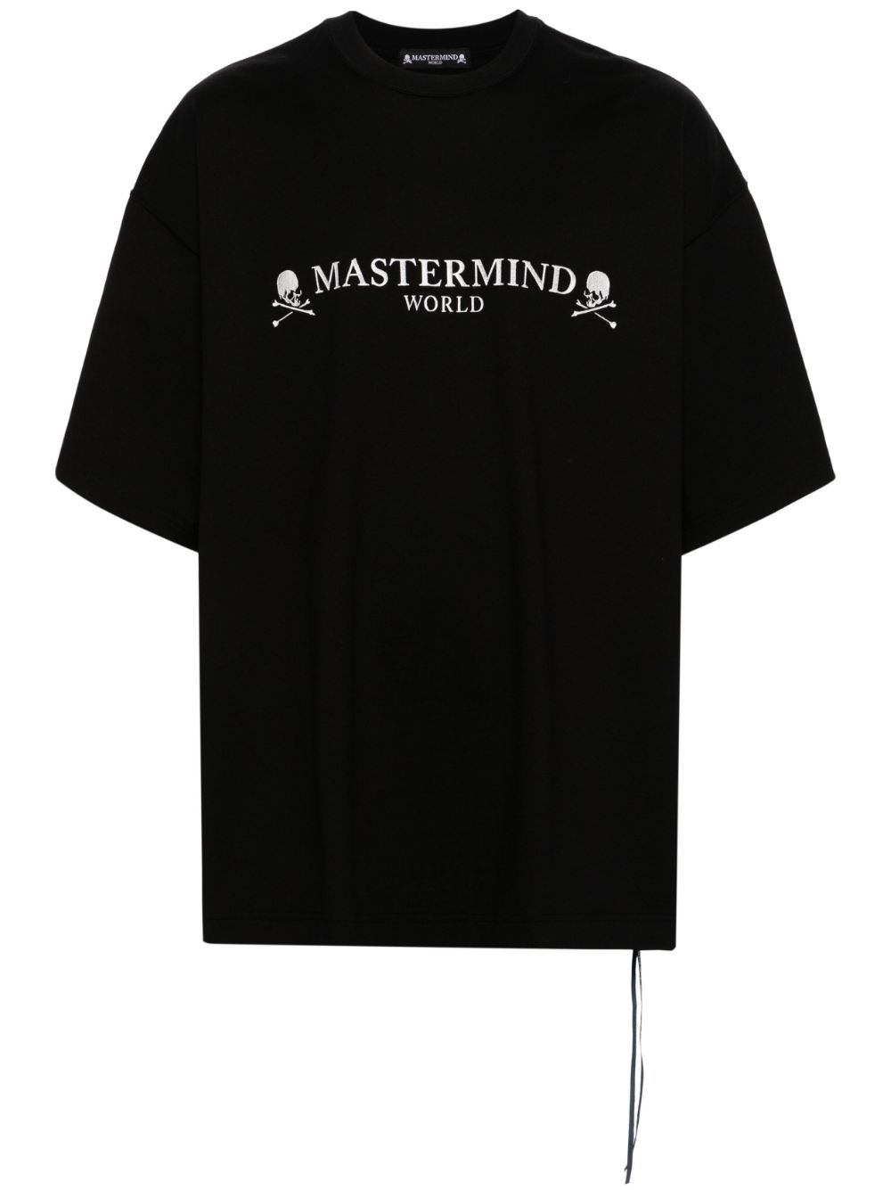 Mastermind World logo-print cotton T-shirt - Black von Mastermind World