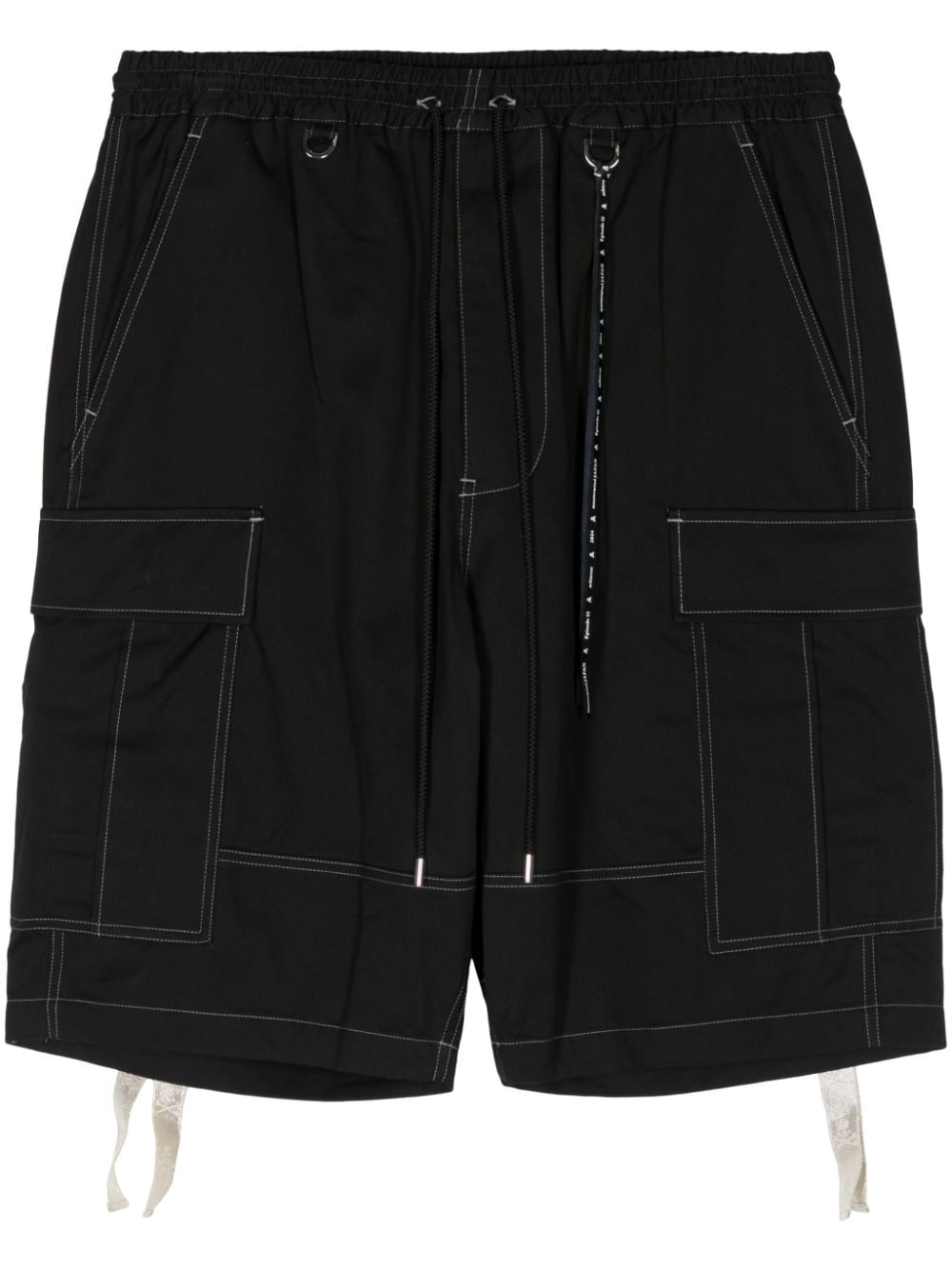 Mastermind Japan skull-print cargo shorts - Black von Mastermind Japan