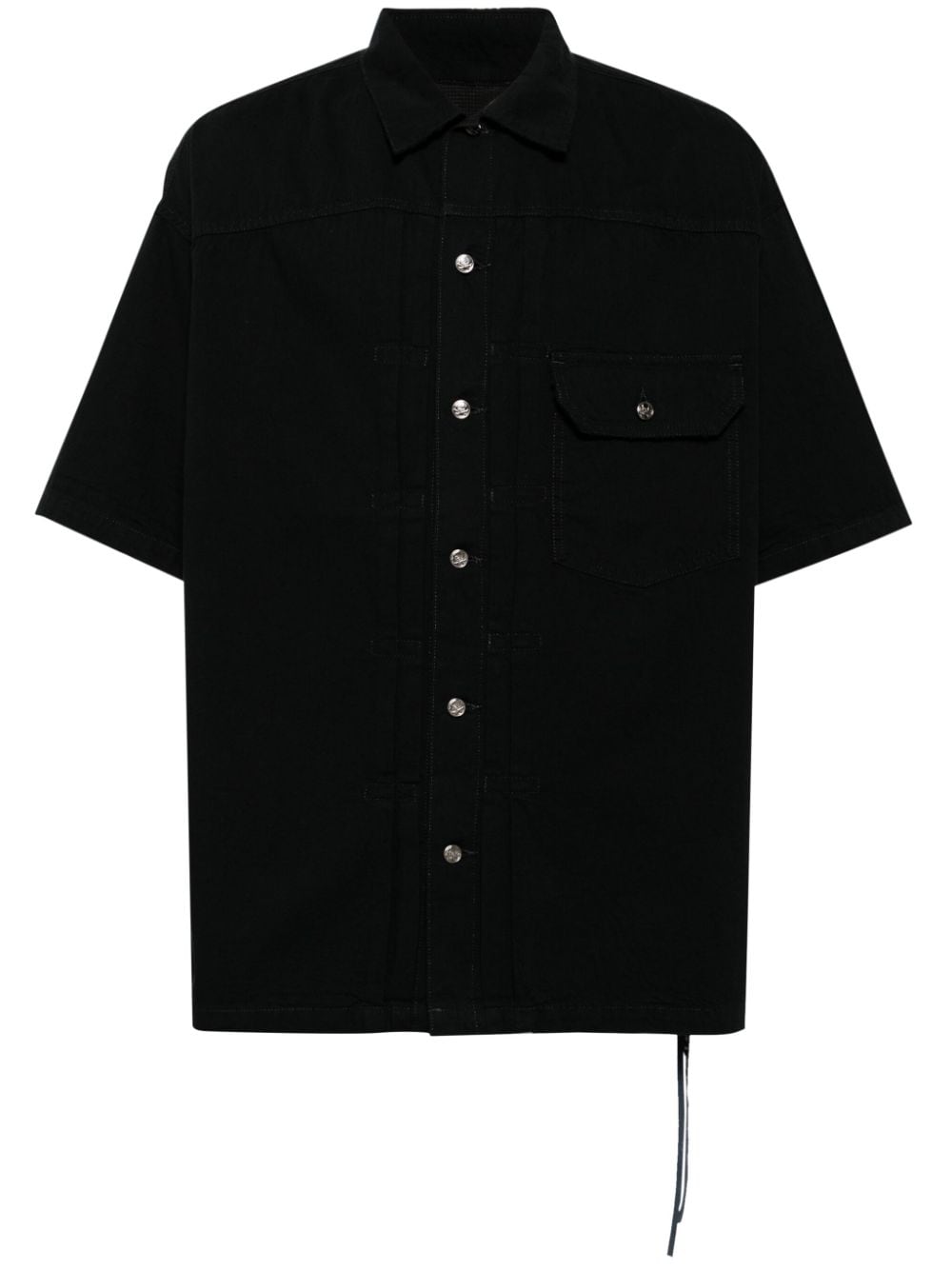 Mastermind Japan skull-print cotton shirt - Black von Mastermind Japan