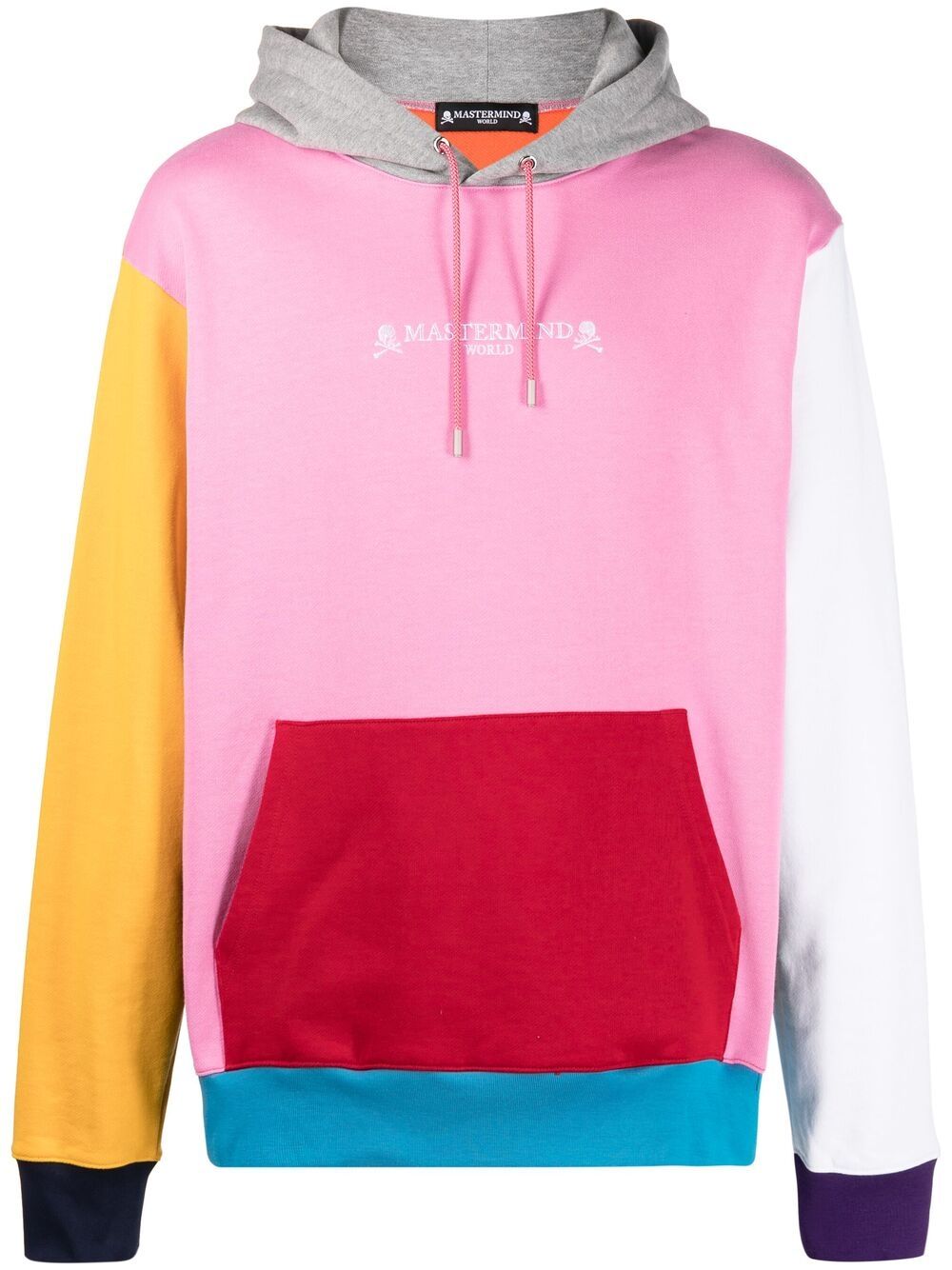 Mastermind World colour-block hoodie - Pink von Mastermind World