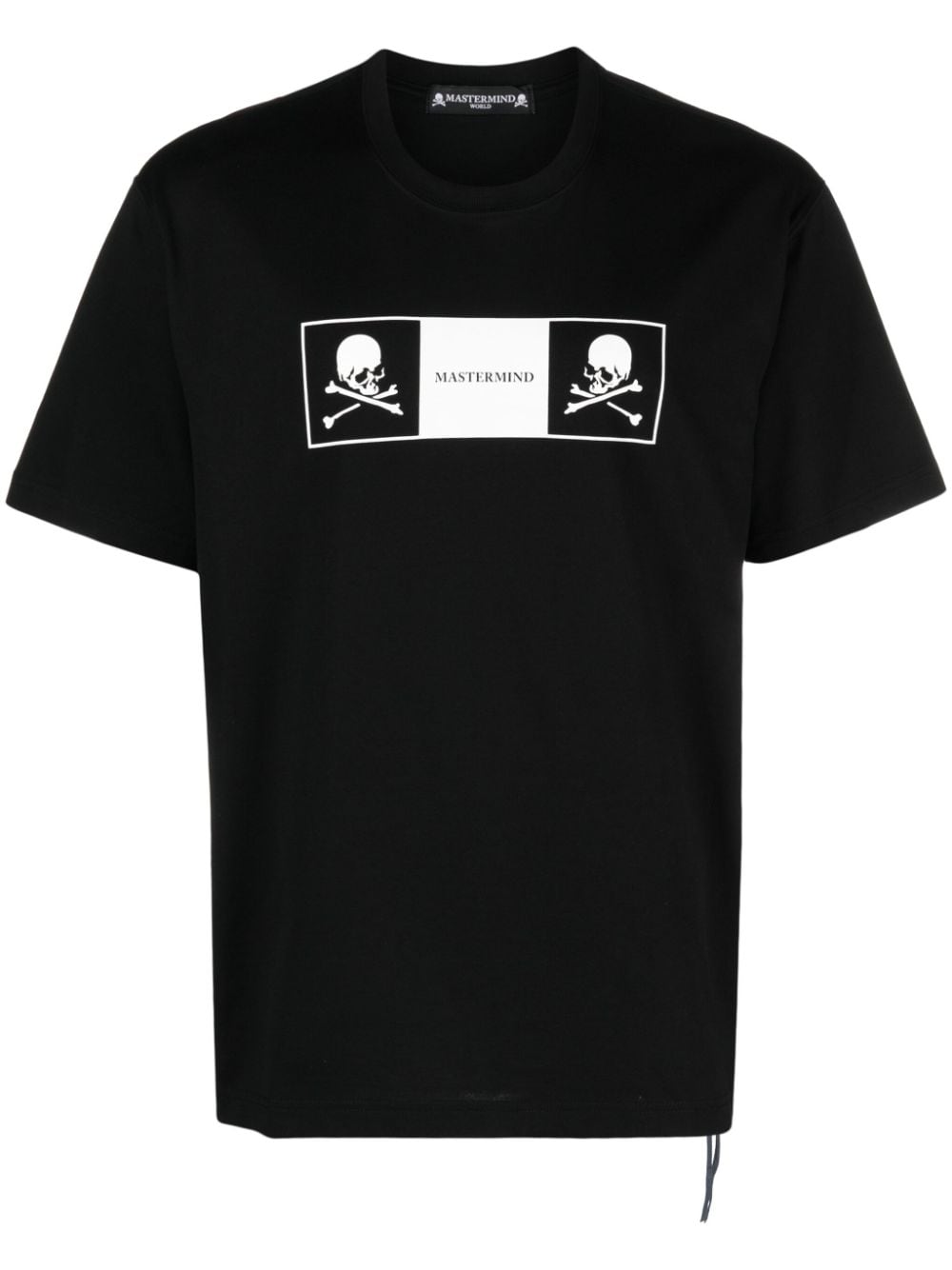 Mastermind World graphic-print cotton T-shirt - Black von Mastermind World