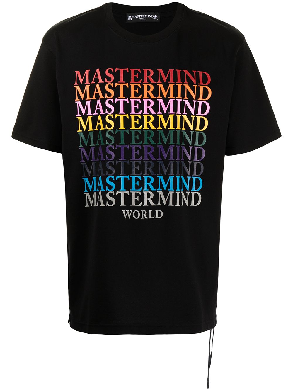 Mastermind World multi-logo print T-shirt - Black von Mastermind World