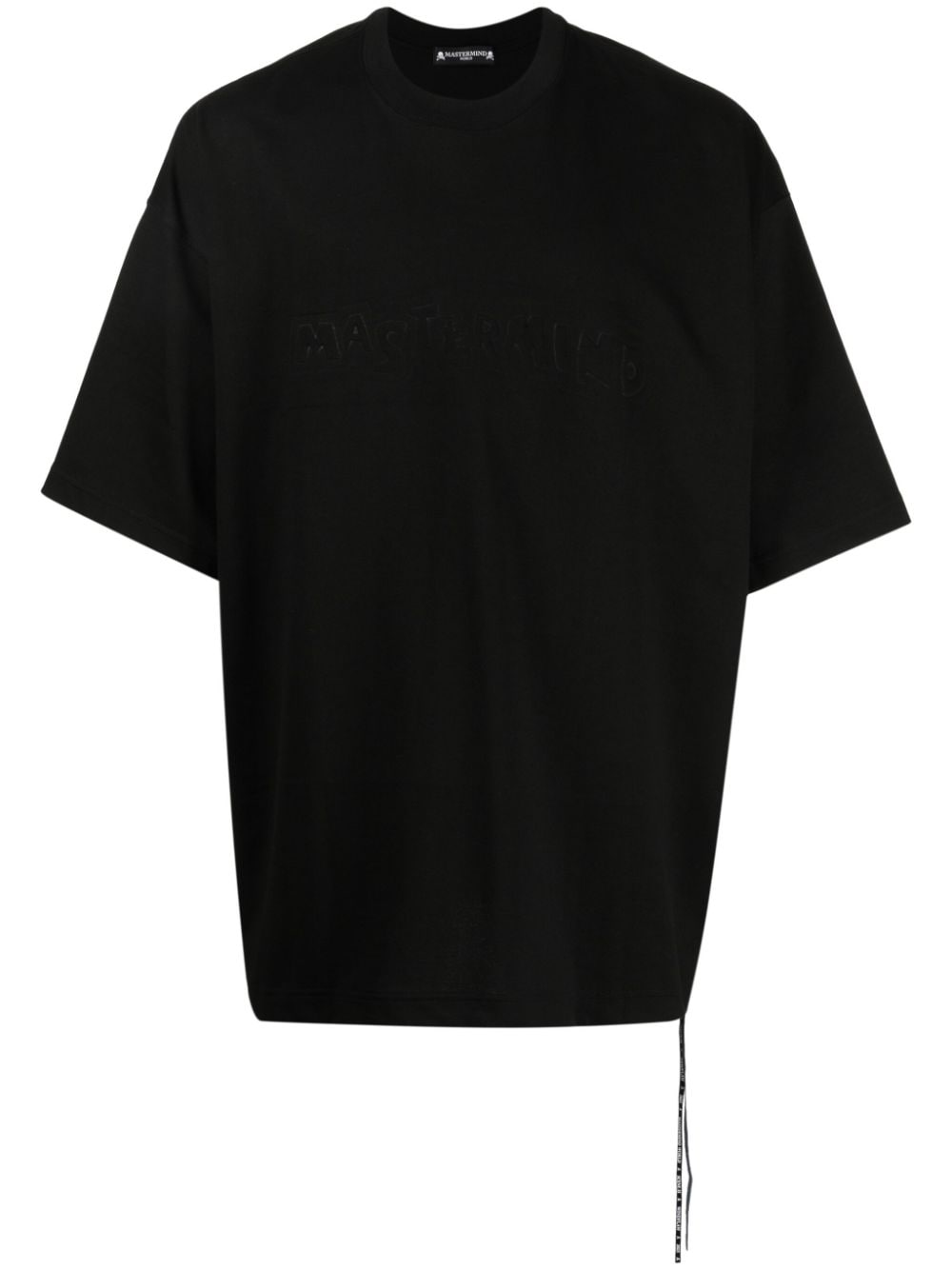 Mastermind World round-neeck oversized T-shirt - Black von Mastermind World