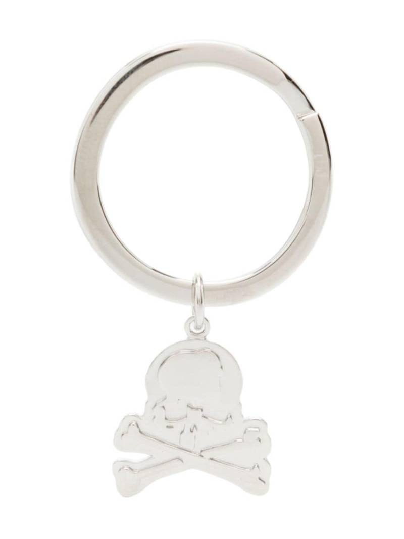 Mastermind World skull-charm silver keyring von Mastermind World