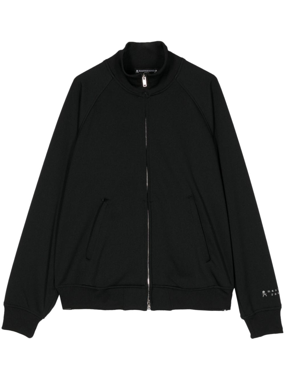 Mastermind World skull-embroidered track jacket - Black von Mastermind World