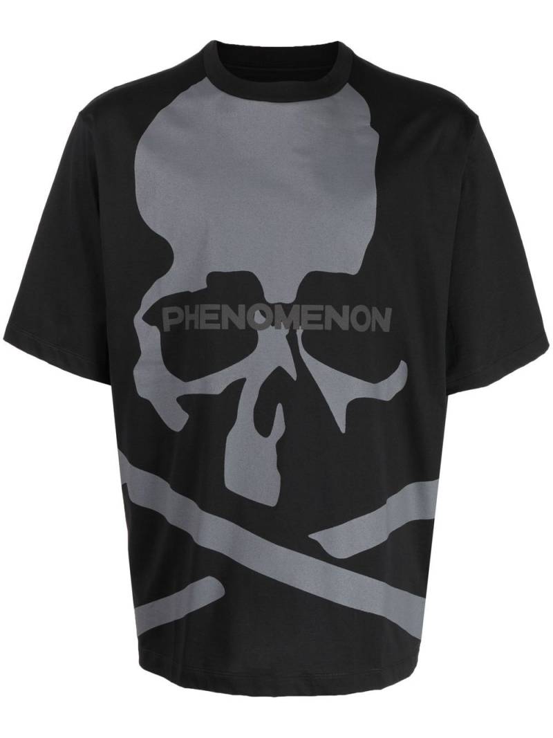 Mastermind World skull-print short-sleeved T-shirt - Black von Mastermind World