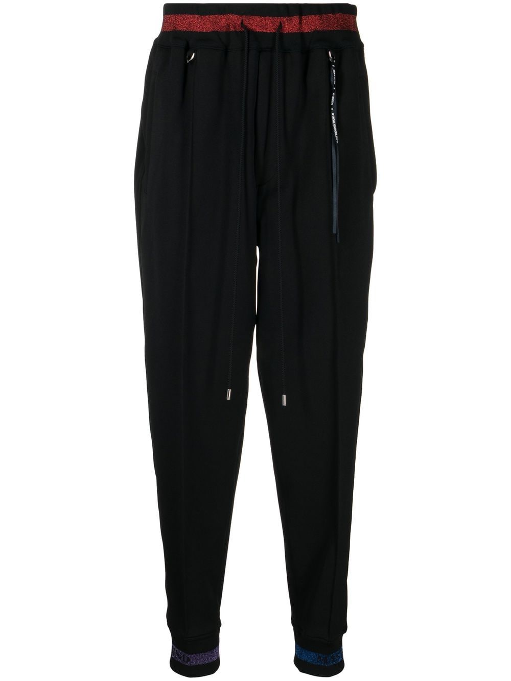 Mastermind World stripe-detail track pants - Black von Mastermind World