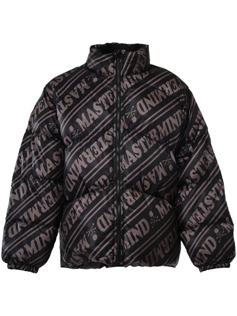 Mastermind World x Rocky Mountain logo-print jacket - Black von Mastermind World