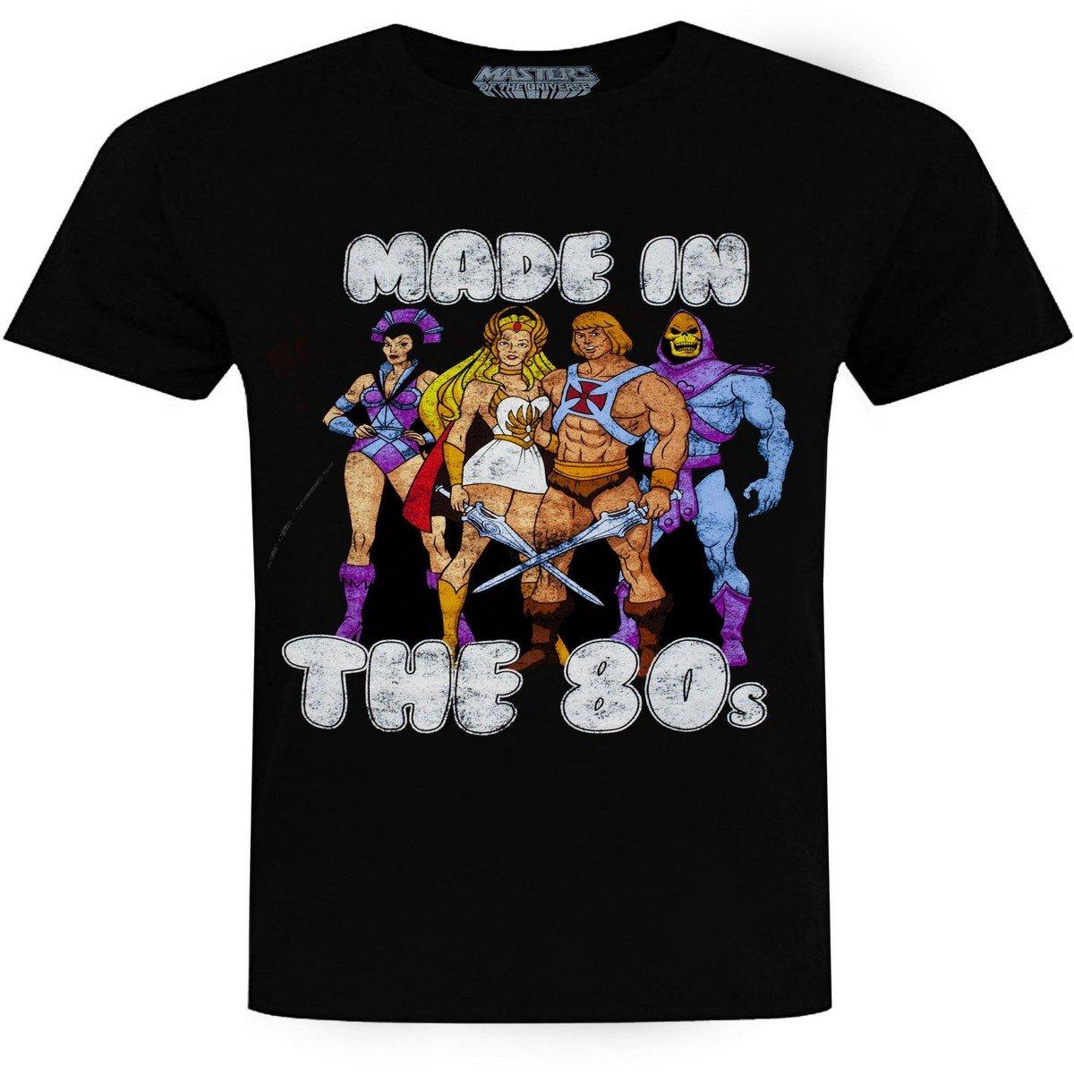 Made In The 80's Tshirt Herren Schwarz M von Masters of the Universe