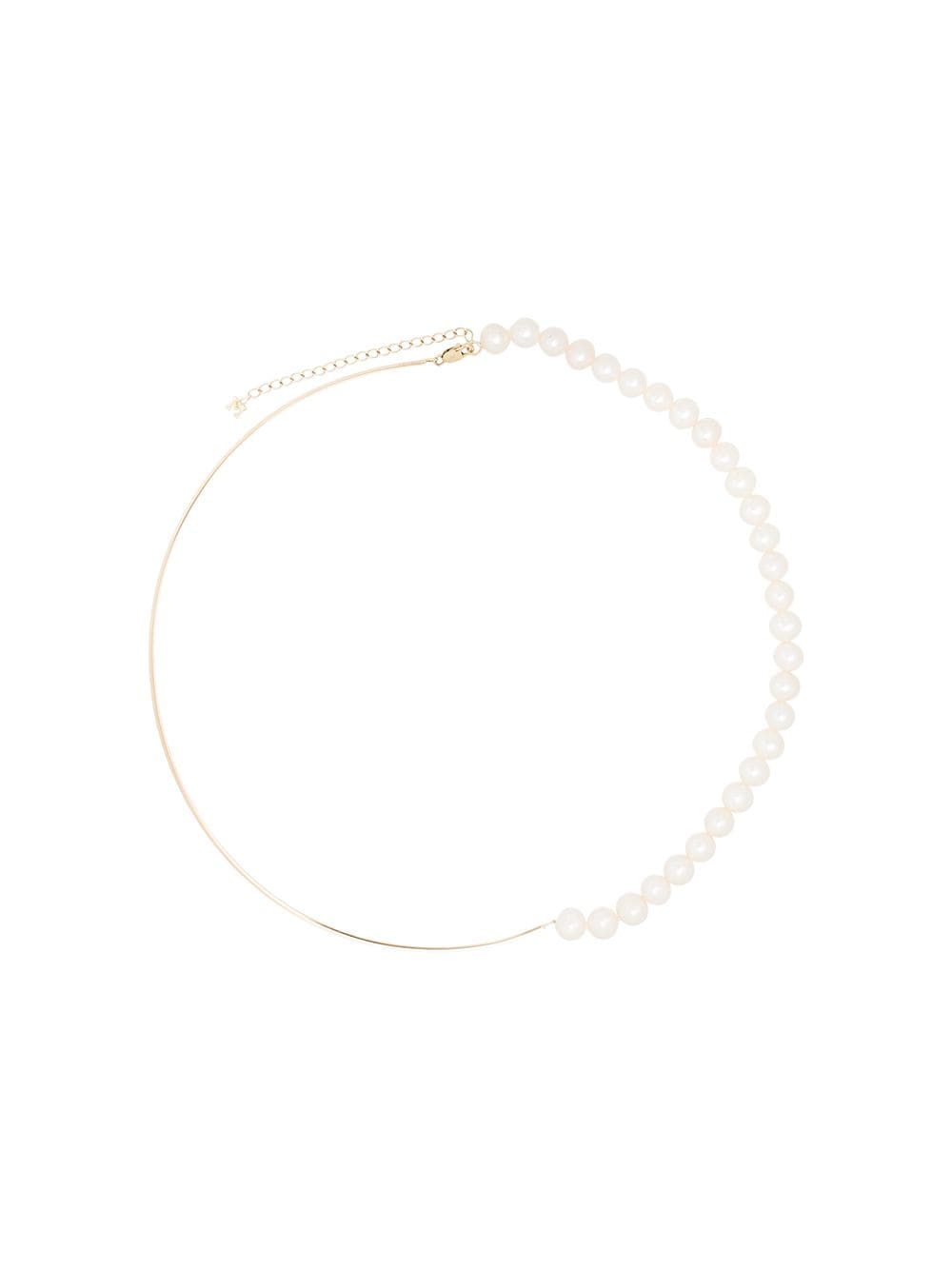 Mateo 14kt yellow gold Not Your Mother's Pearl necklace von Mateo