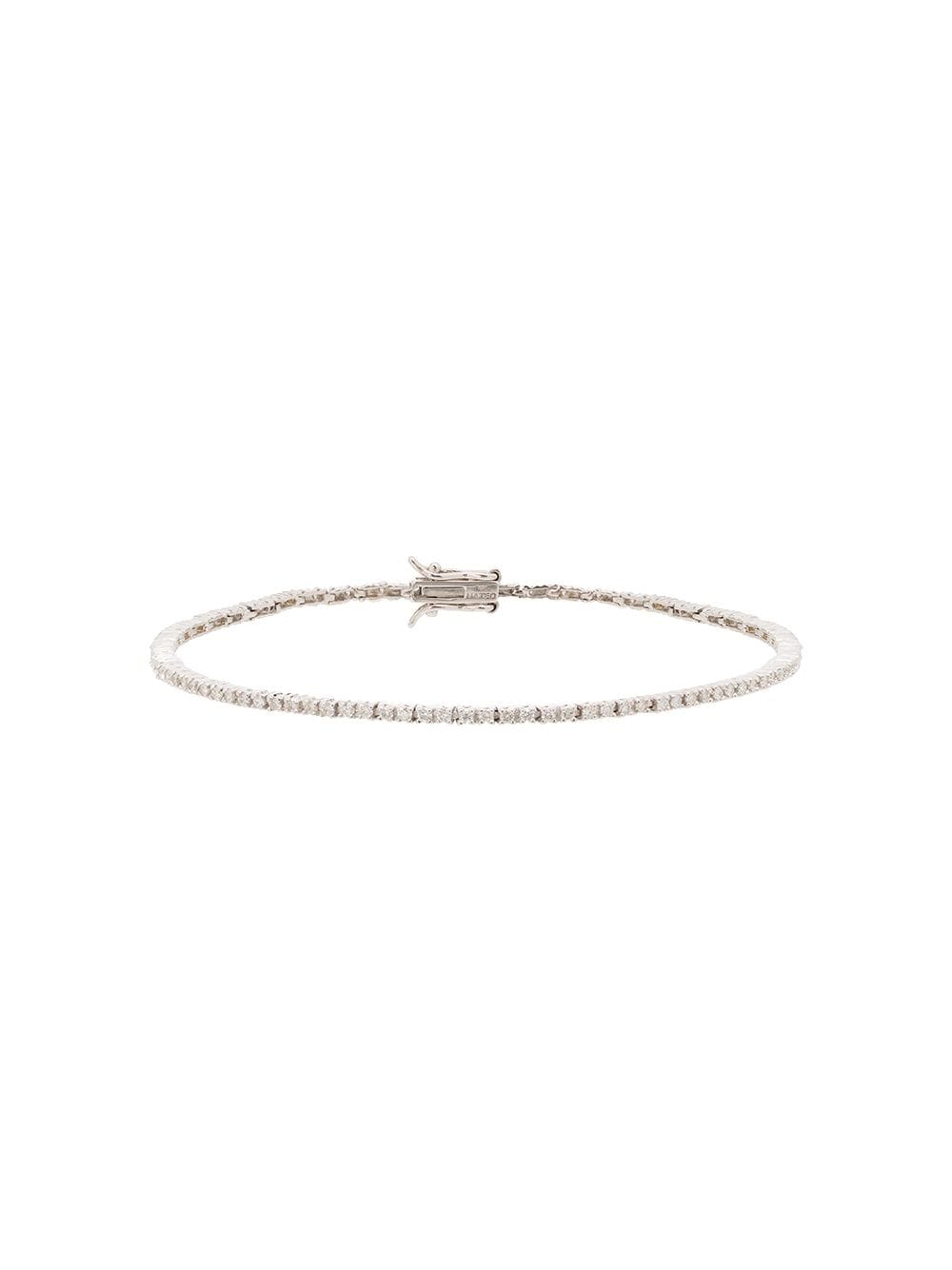 Mateo 14kt white gold diamond tennis bracelet - Silver von Mateo