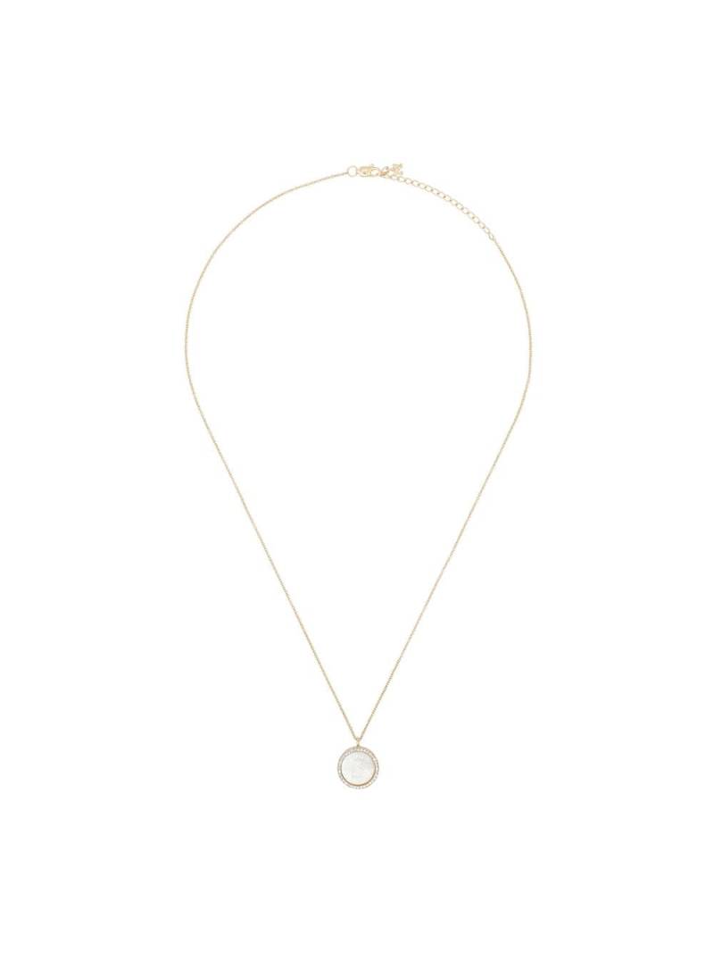 Mateo 14kt yellow gold pearl and crystal necklace von Mateo