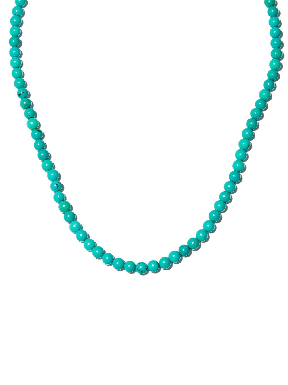 Mateo 14kt yellow gold turquoise beaded necklace von Mateo