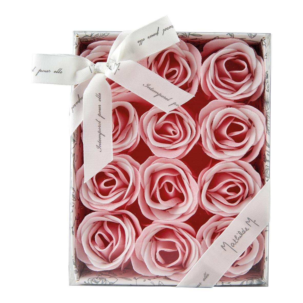 Schachtel Mit 12 Rosa Rosen Seife Damen Pink ONE SIZE von Mathilde M