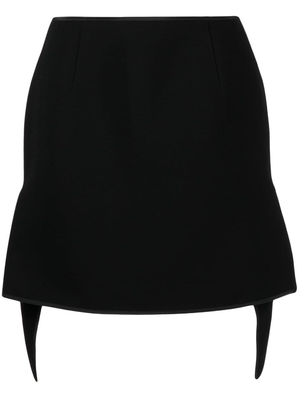 Maticevski Accelerate asymmetric skirt - Black von Maticevski