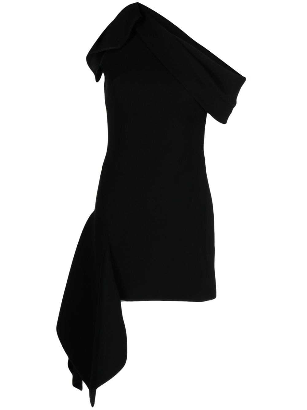 Maticevski Rigor asymmetric mini dress - Black von Maticevski
