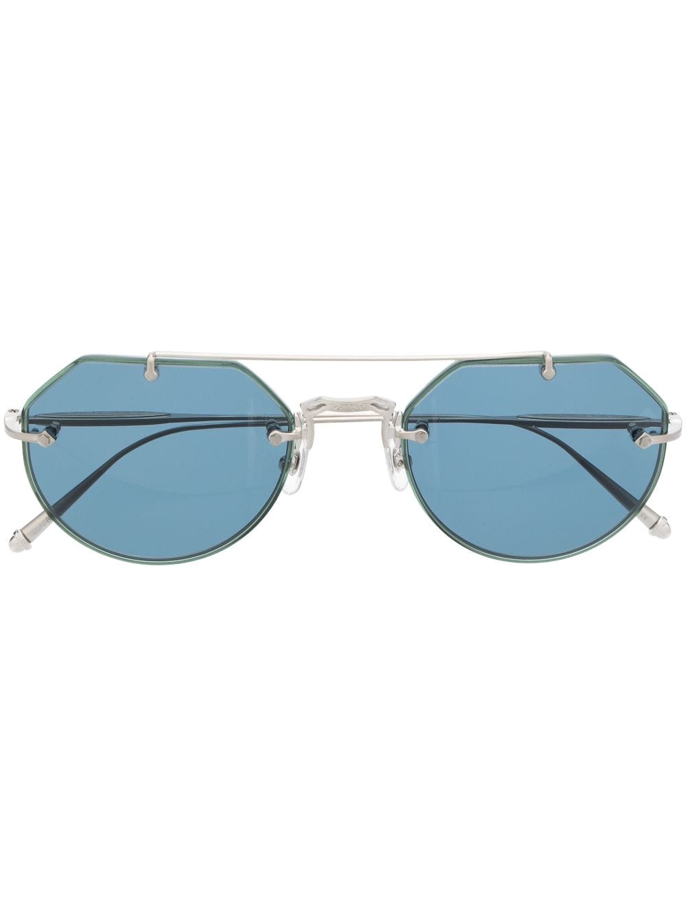 Matsuda pilot-frame tinted sunglasses - Silver von Matsuda