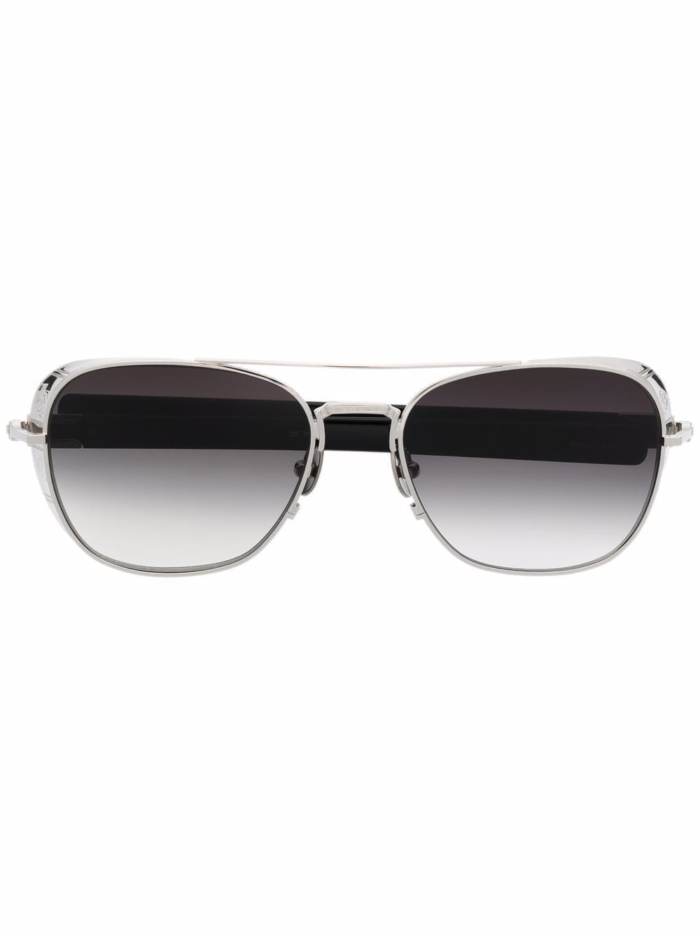 Matsuda raised-bridge detail sunglasses - Silver von Matsuda