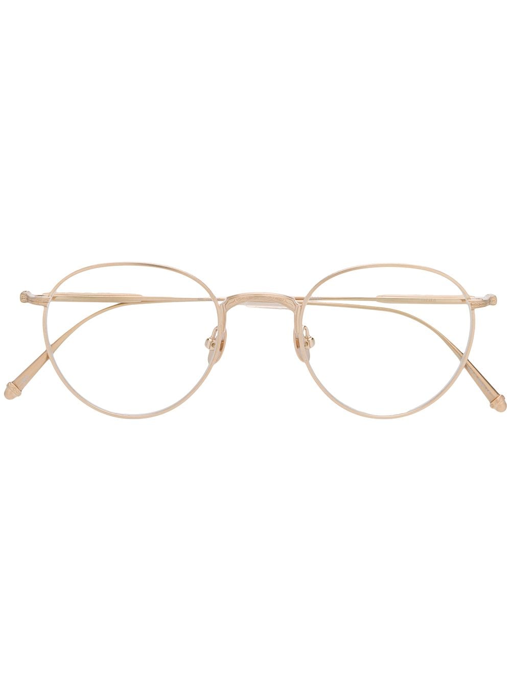 Matsuda round frame glasses - Gold von Matsuda