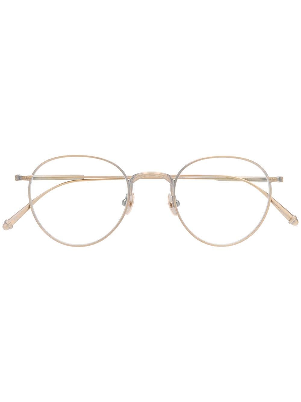 Matsuda round frame glasses - Gold von Matsuda