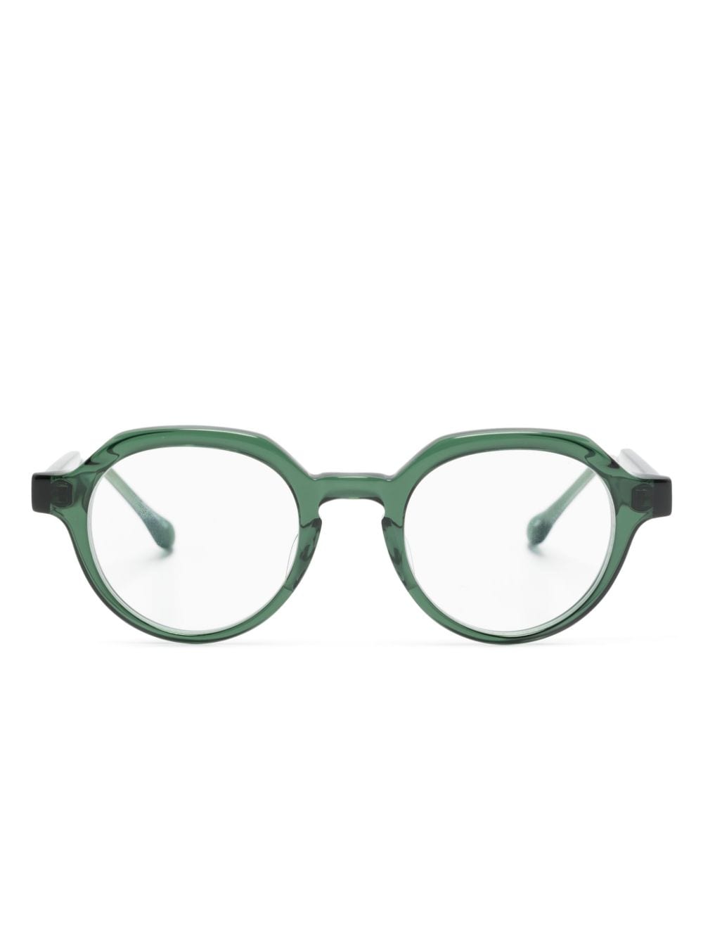 Matsuda round-frame glasses - Green von Matsuda