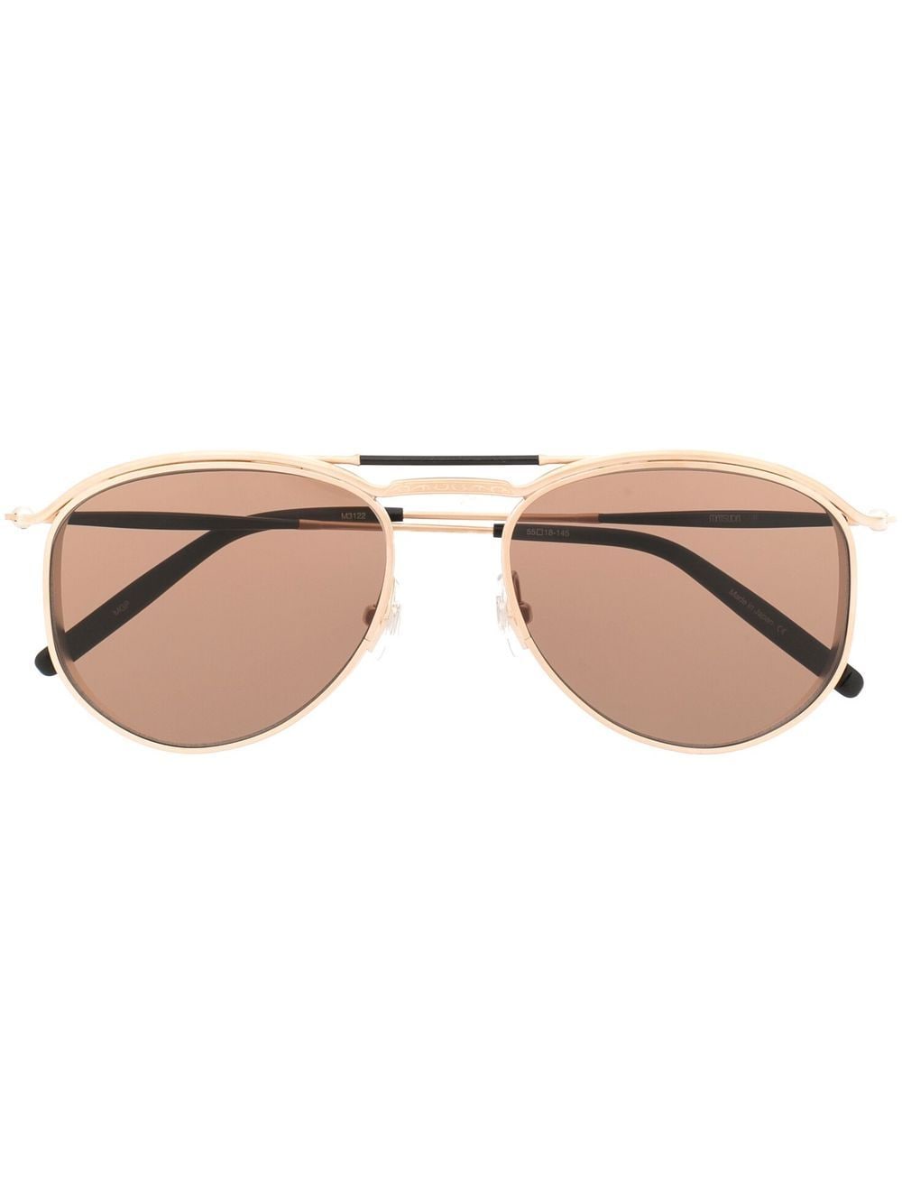 Matsuda round-frame sunglasses - Gold von Matsuda