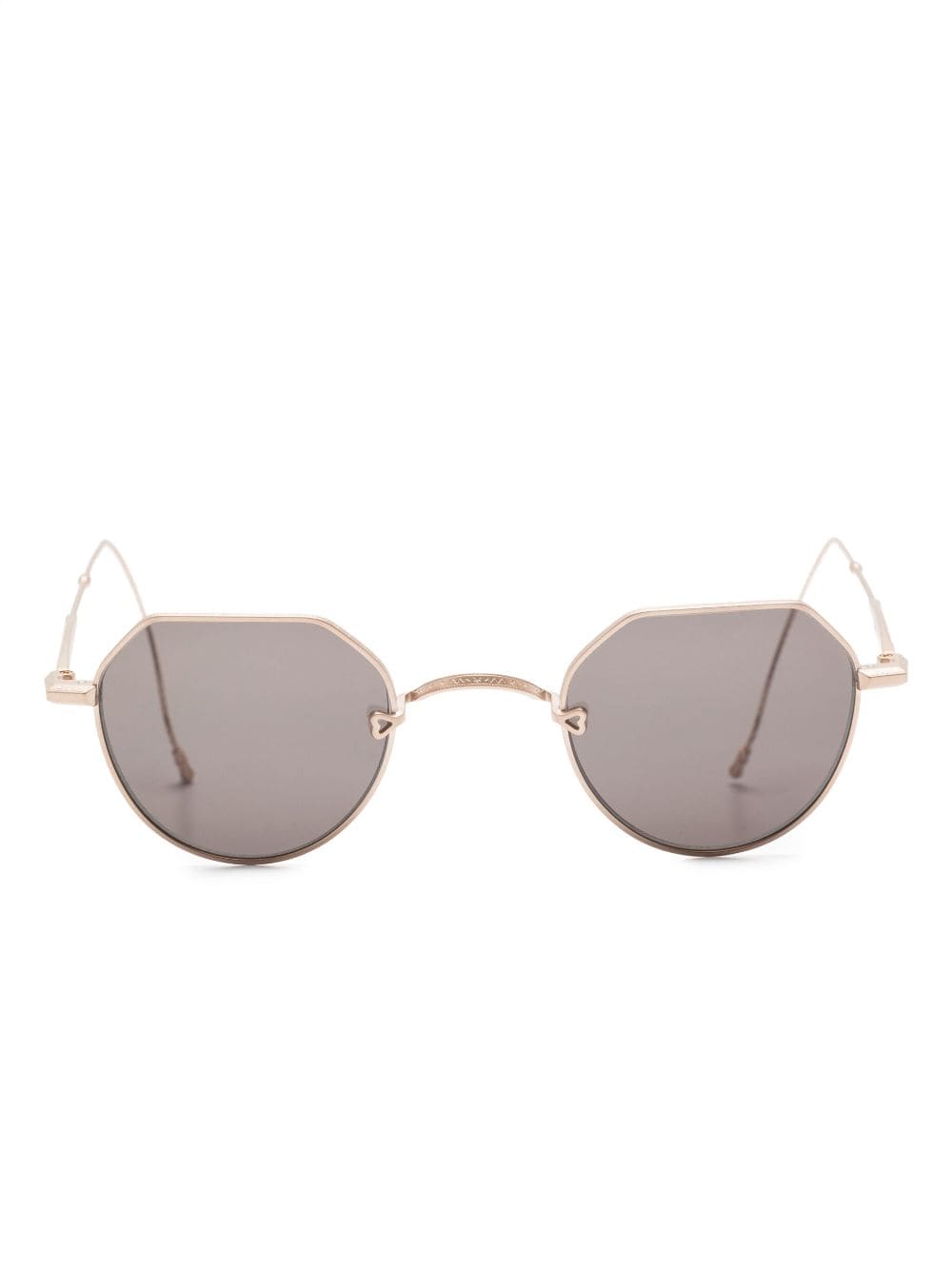 Matsuda round-frame tinted sunglasses - Gold von Matsuda