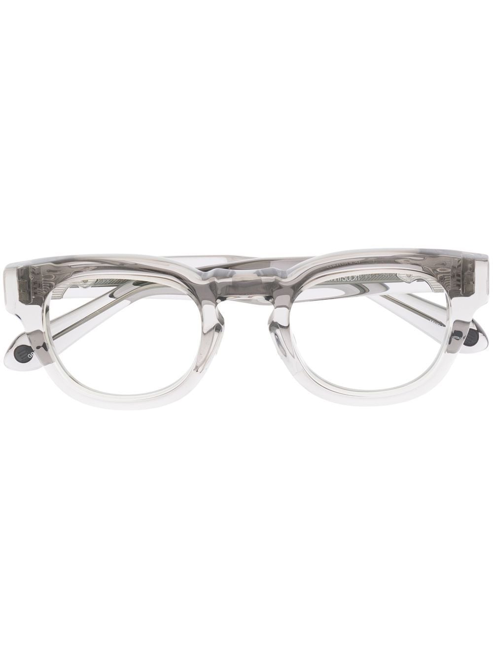 Matsuda square-frame glasses - Grey von Matsuda