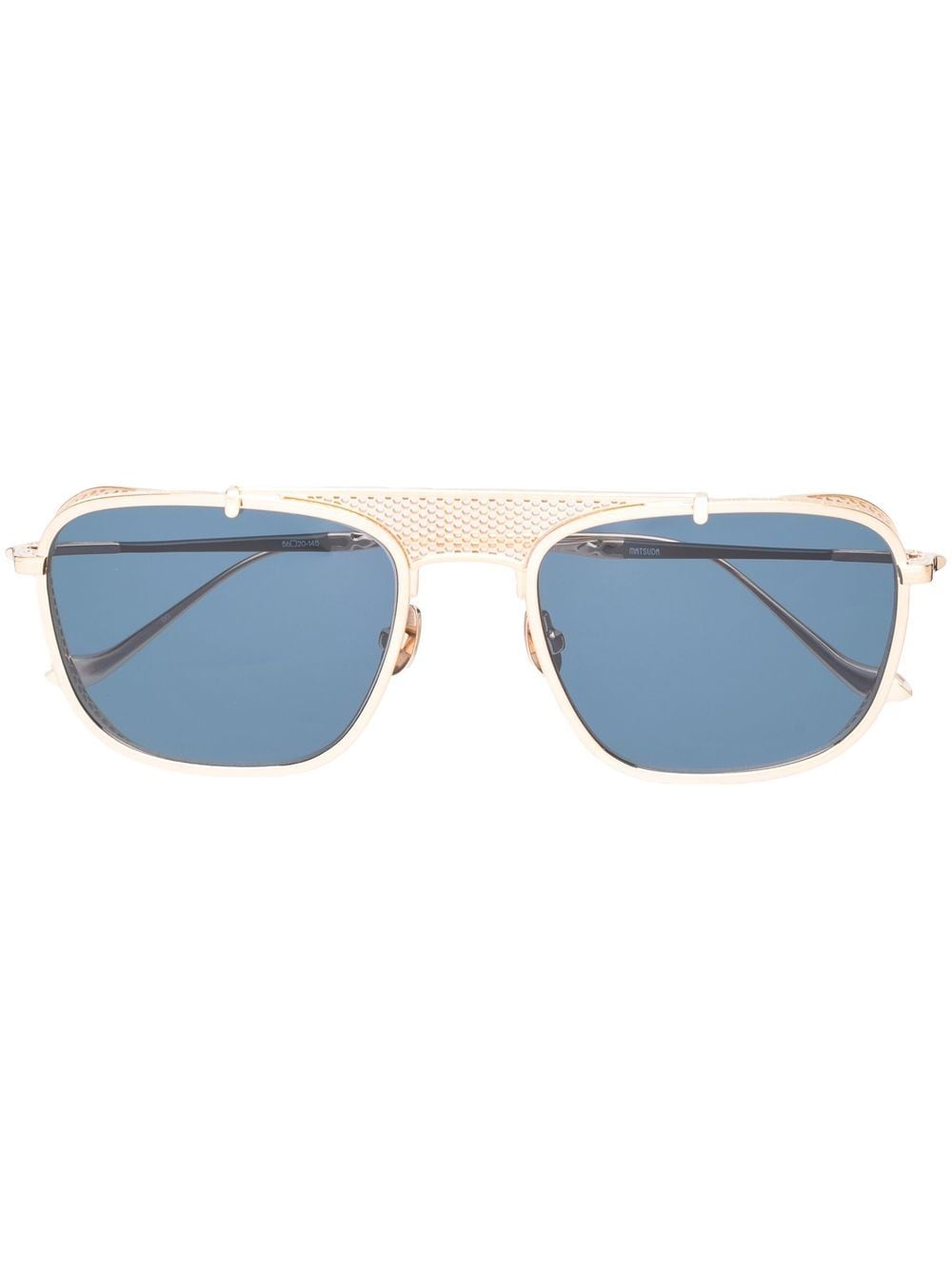 Matsuda square-frame sunglasses - Gold von Matsuda