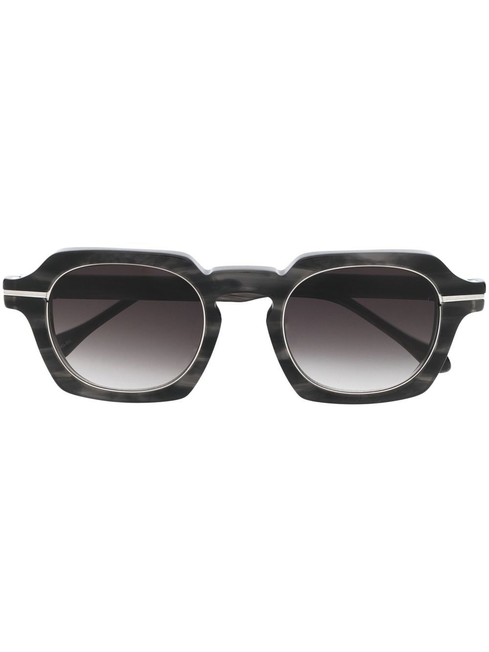 Matsuda square-frame tinted sunglasses - Black