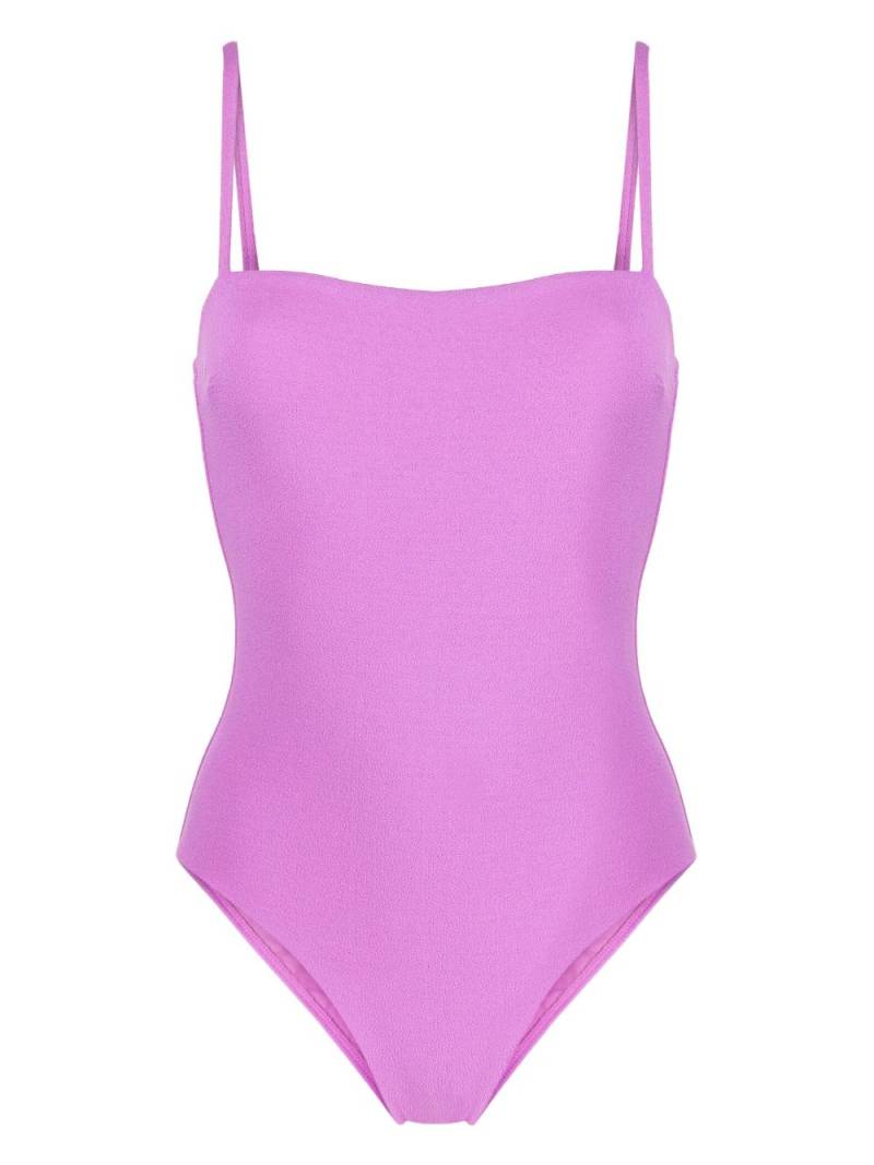 Matteau scoop-back one-piece swimsuit - Purple von Matteau