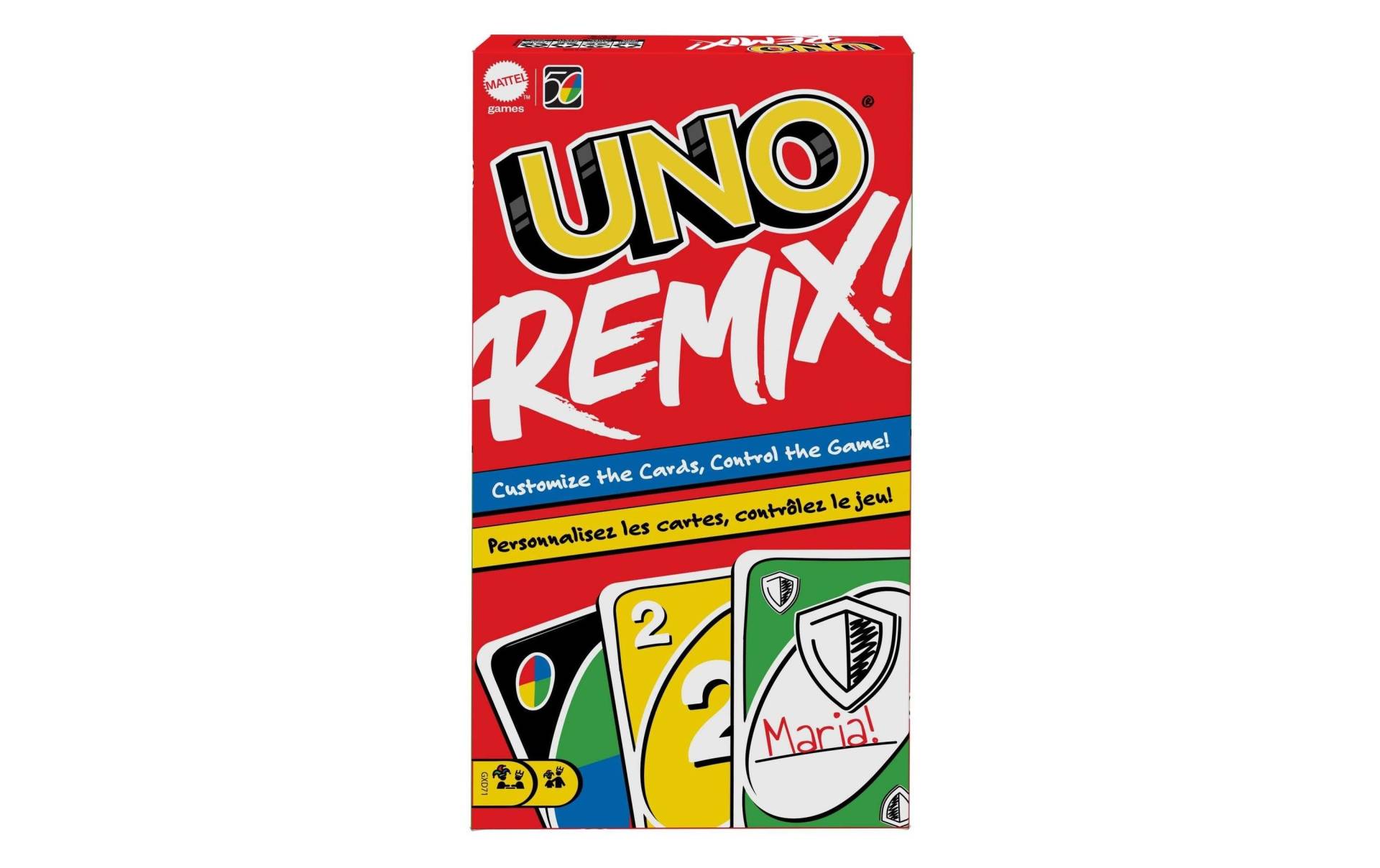 Mattel games Spiel »UNO Remix Kartenspiel« von MATTEL GAMES