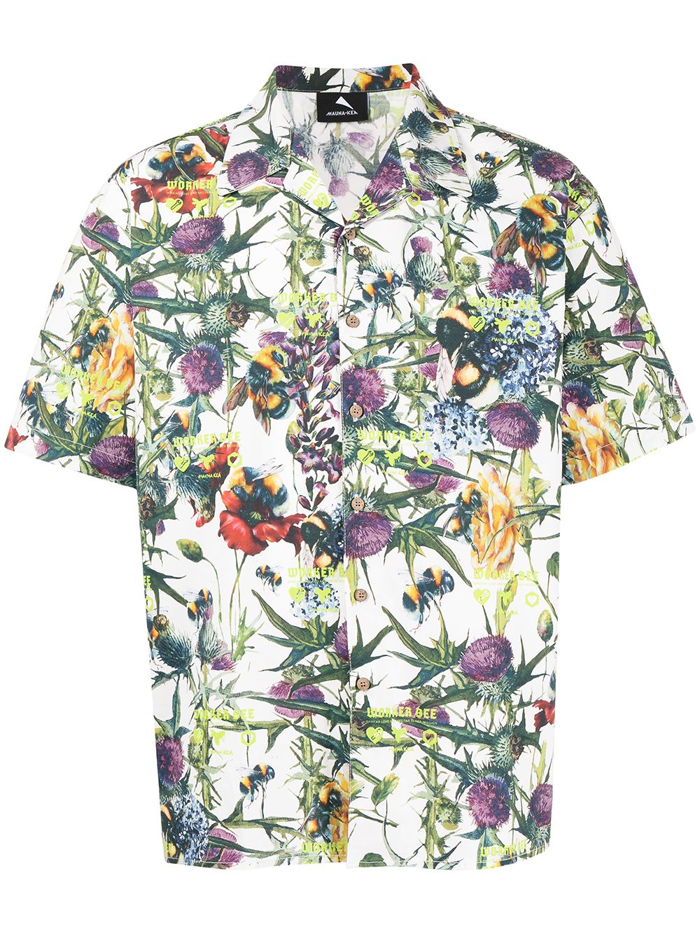 Mauna Kea floral-print shirt - Multicolour von Mauna Kea