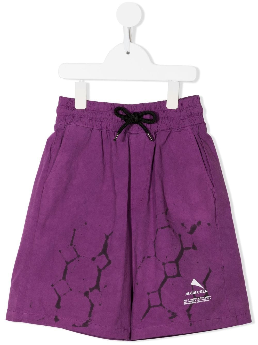 Mauna Kea honeycomb print bermuda shorts - Purple von Mauna Kea